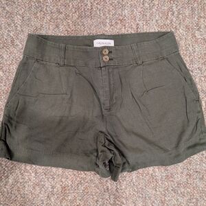 Calvin Klein Women's Olive Shorts